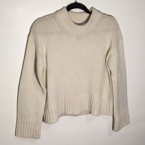 Everlane wool-cashmere square crew